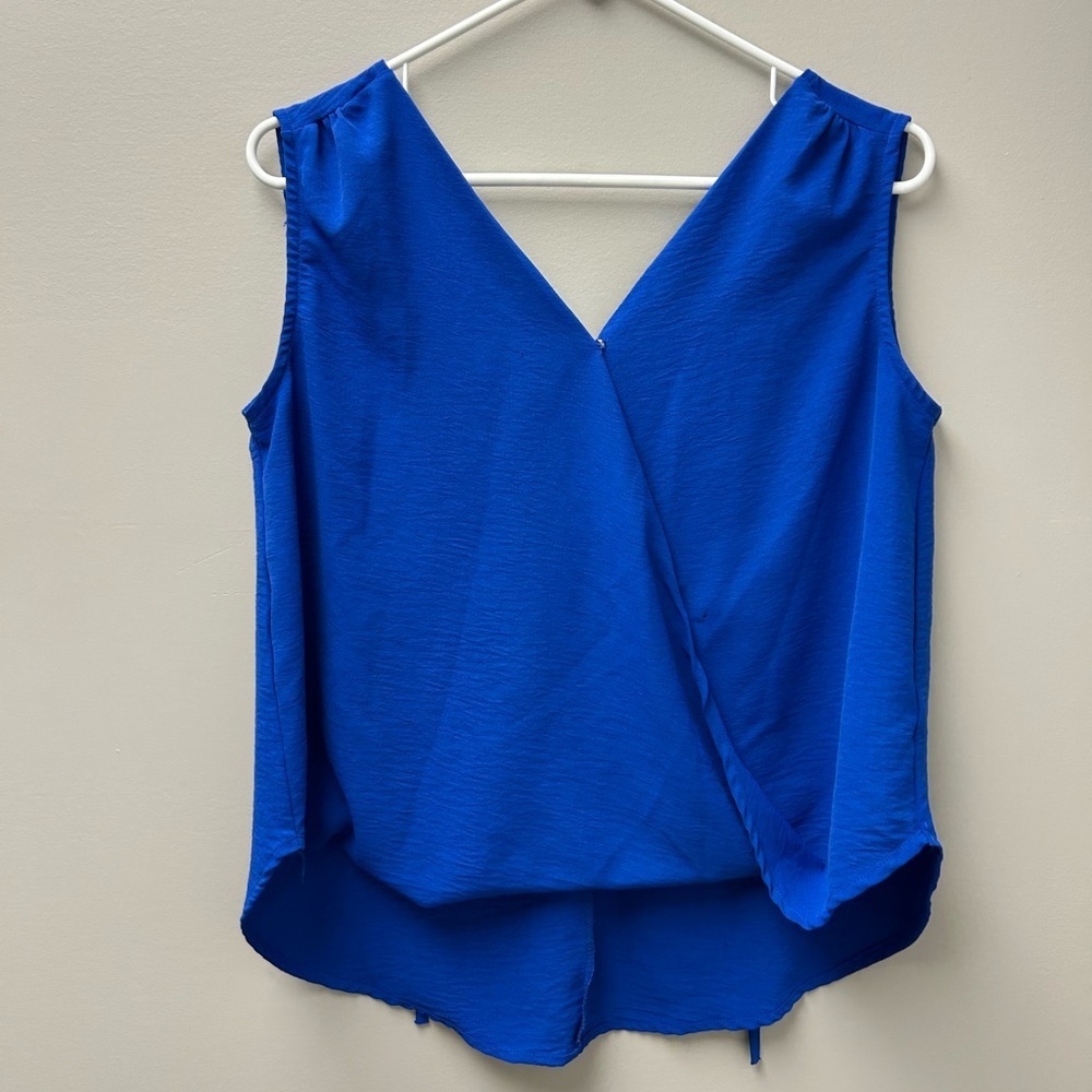 SHE +‎ SKY Blue Tank Top Blouse